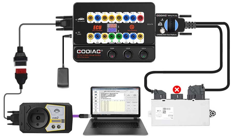 Godiag GT100+ Pro Anschluss 2