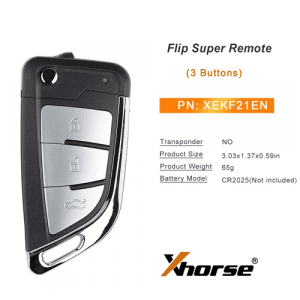 Xhorse Super Remote BMW Type XEKF21EN with Super Chip