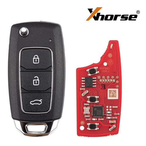 Xhorse Wire Flip Remote Key 3 Button XKHY25EN – Bild 2