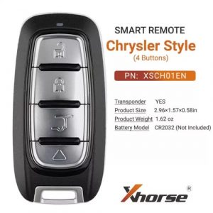 Xhorse XSCH01EN Chrysler Style XM38 Inteligentny kluczyk 4 przyciski