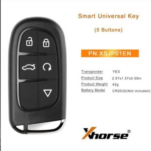 Xhorse XSJP01EN Jeep Style XM38 seria Universal Smart