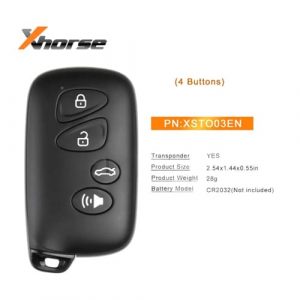 Xhorse XSTO03EN Toyota XM38 Universal-Smart-Key 4 Tasten