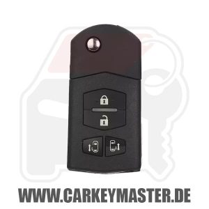 Obudowa kluczyka Mazda Remote Key Shell 4 przyciski (1)